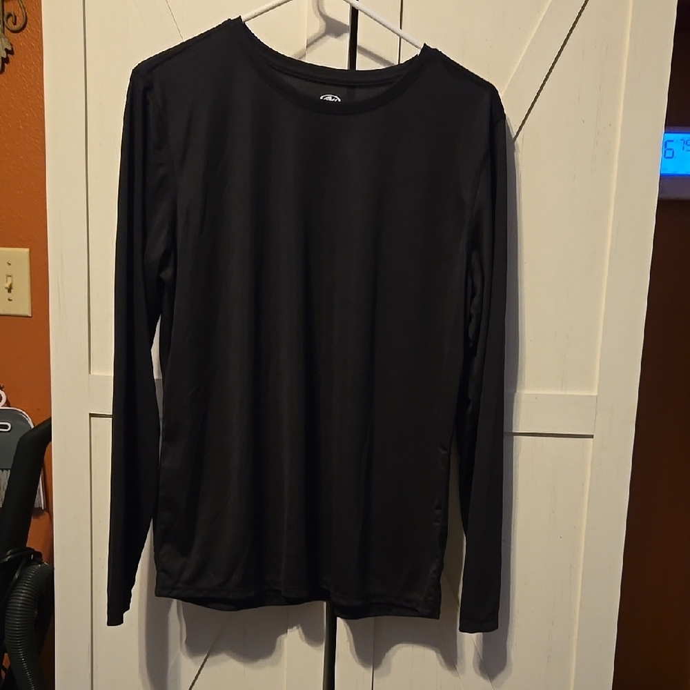 Athletic Works Long Sleeve Tee - Black
